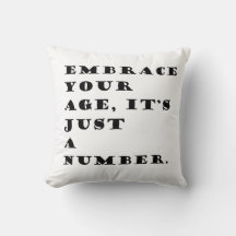 Omhels uw leeftijd, het is gewoon een cijfer citaa