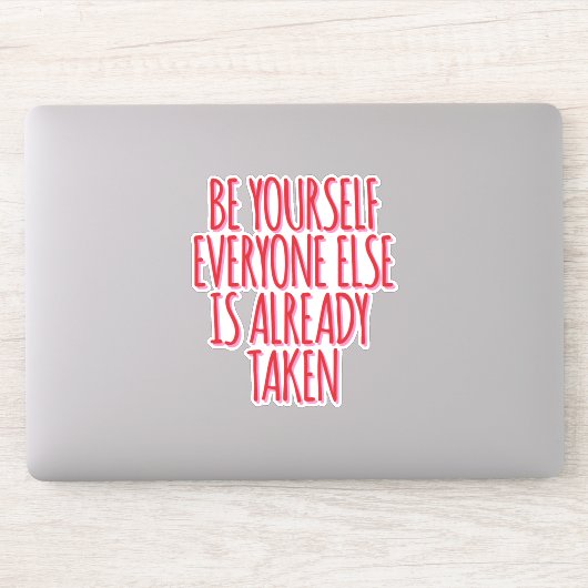 Omhels uw unieke sticker (Computer)