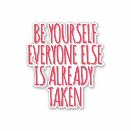 Omhels uw unieke sticker (Voorkant)