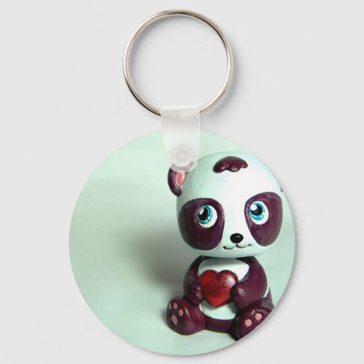 Omhelzing II van de panda Sleutelhanger (Voorkant)
