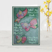 Omhelzing u met Mijn Wenskaart van Gebeden Kaart (Gele Bloem)