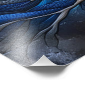 Omhelzing van de natuur - AI-tijdperk Foto Afdruk (Hoek)