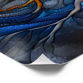 Omhelzing van de natuur - AI-tijdperk Perfect Poster (Hoek)