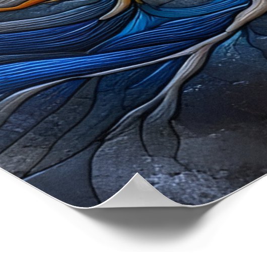 Omhelzing van de natuur - AI-tijdperk Poster (Hoek)