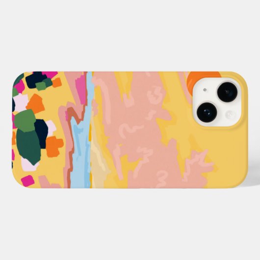 omhelzing van de zon Case-Mate iPhone case (Achterkant (horizontaal))