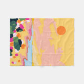 omhelzing van de zon fleece deken (Voorkant (Horizontaal))
