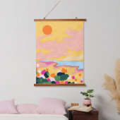 omhelzing van de zon hangend wandkleed (Slaapkamer)