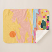 omhelzing van de zon sherpa deken (Voorkant (horizontaal))