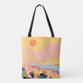 omhelzing van de zon tote bag (Achterkant)