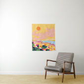 omhelzing van de zon wandkleed (In situ)