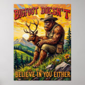 Omhelzing van de zonsondergang: Sasquatch en de za Poster (Voorkant)