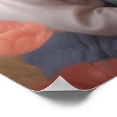 Omhelzing van een grootmoeder - Oma & Kind Poster (Hoek)