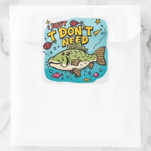 Omhelzing van eenvoud en tevredenheid vierkante sticker (Tas)