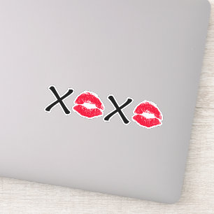 Omhelzingen en kussen sticker
