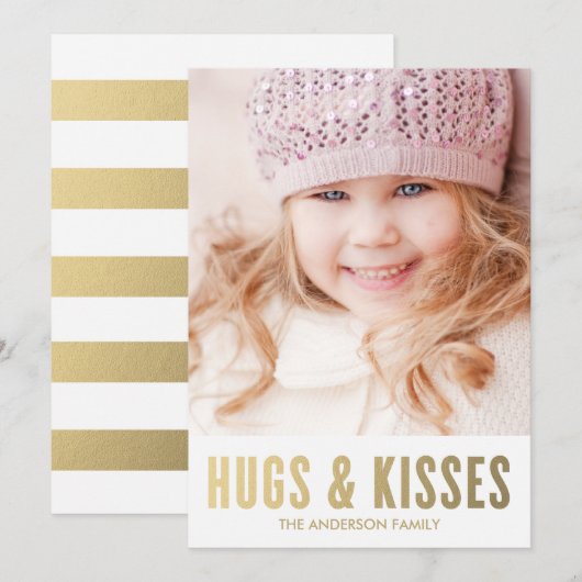 Omhelzingen & Kussen | Kaart van de Foto van de (Voorkant / Achterkant)