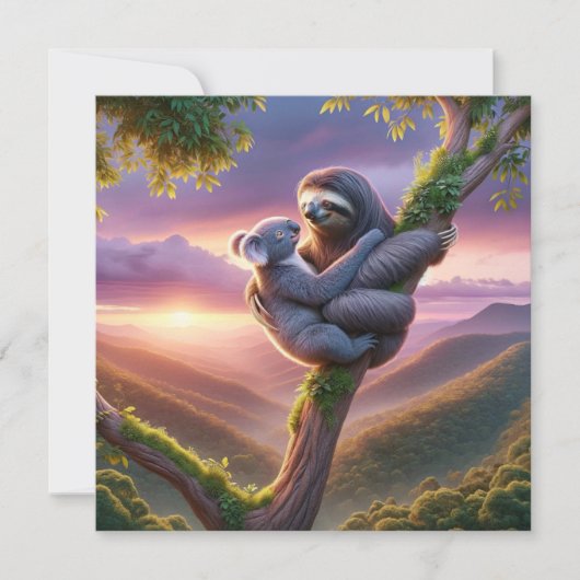 Omhelzingen van de Wildernis Feestdagenkaart (Voorkant)