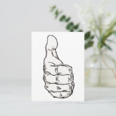 Omhoog Briefkaart (Staand voorkant)