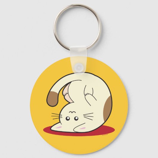 Omhoog Cat Sleutelhanger (Voorkant)