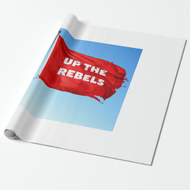 Omhoog de Rebels thema Wrapping papier