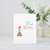 Omhoog en Atom Briefkaart (Staand voorkant)