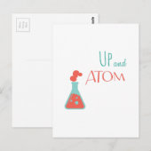 Omhoog en Atom Briefkaart (Voorkant / Achterkant)