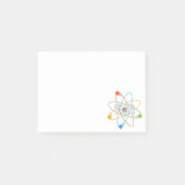 OMHOOG EN ATOM Grappige Wetenschapscitaat Post-it® Notes (Voorkant)