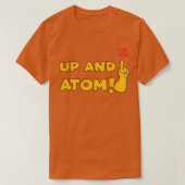 Omhoog en ATOM T-shirt (Design voorkant)