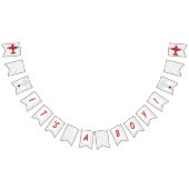 Omhoog en weg! Het is een Boy Baby shower Banner (Alle)