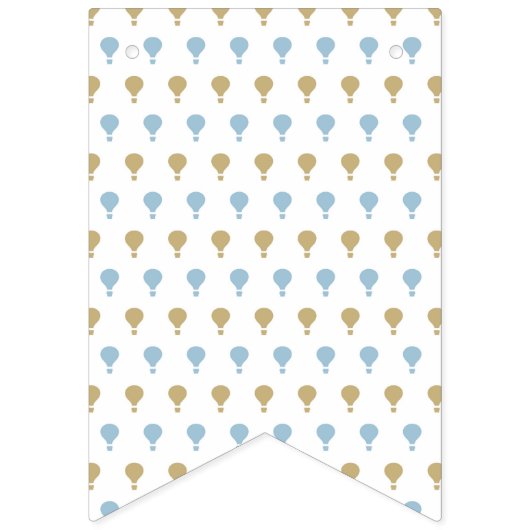 Omhoog en weg! Het is een Boy Baby shower Banner (Tweede vlag)