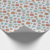 Omhoog en weg  Hete Luchtballon Cadeaupapier (Hoek)