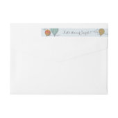 Omhoog en weg  Hete Luchtballonomslag (Achterkant)