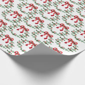 Omhoog en weg kranspapier cadeaupapier (Hoek)