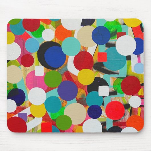 Omhoog en weg Mousepad Muismat (Voorkant)