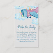 Omhoog en weg Paarse Grijze Vliegtuigboeken voor B Informatiekaartje (Voorkant)