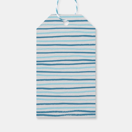 Omhoog en weg Paarse Vliegtuig Dank u Cadeaulabel (Achterkant)