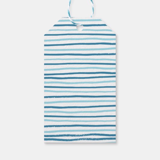 Omhoog en weg Paarse Vliegtuig Dank u Cadeaulabel (Achterkant)