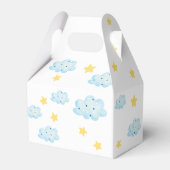 Omhoog en weg Paarse Vliegtuig Favor Box Bedankdoosjes (Achterkant)