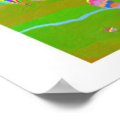 Omhoog en weg poster (Hoek)