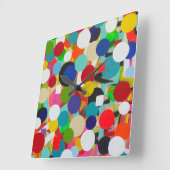 Omhoog en weg wandklok (Hoek)