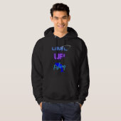 Omhoog Gevist Hoodie (Voorkant volledig)