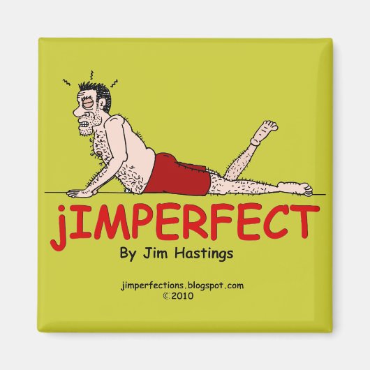 Omhoog hondenmagneet magneet (Voorkant)