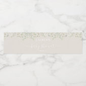 Omhoog in de Clouds Baby shower Drank Label Set Waterfles Etiket (Enkel label)