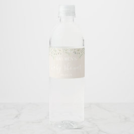 Omhoog in de Clouds Baby shower Drank Label Set Waterfles Etiket