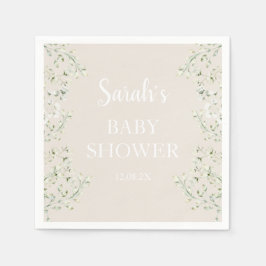 Omhoog in de Clouds Baby shower servetten