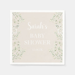 Omhoog in de Clouds Baby shower servetten