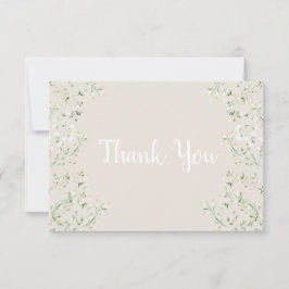 Omhoog in het Clouds Baby shower Dank u kaart