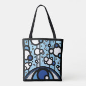 Omhoog kijken tote bag (Achterkant)
