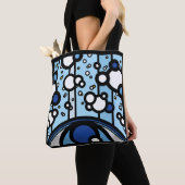 Omhoog kijken tote bag (Dichtbij)