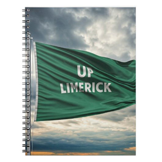 Omhoog Limerick Spiral Notitieboek (Voorkant)