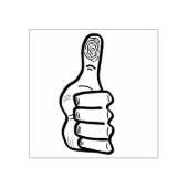 Omhoog met v1 rubberstempel (Afrduk)